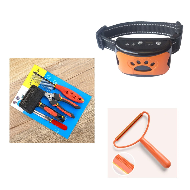 Waterproof Electric Dog Training Collar – Remote Control Pet Trainer with Shock, Vibration & Sound