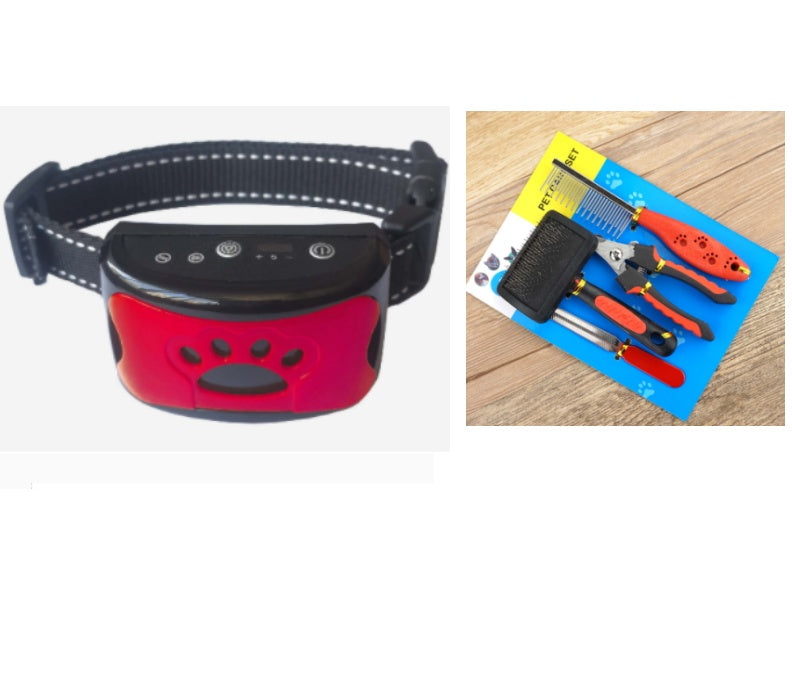 Waterproof Electric Dog Training Collar – Remote Control Pet Trainer with Shock, Vibration & Sound