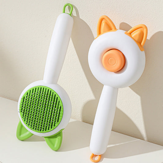 Pet Dog & Cat Brush – Self-Cleaning Hair Remover