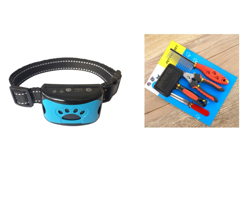 Waterproof Electric Dog Training Collar – Remote Control Pet Trainer with Shock, Vibration & Sound