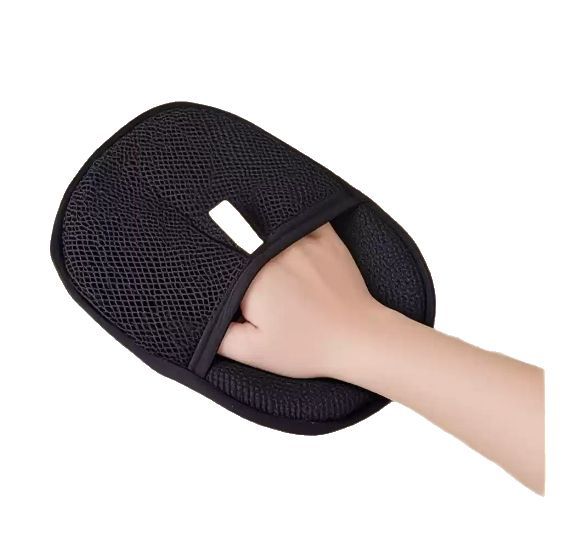 Pet Hair Remover Mitt – Deshedding Brush Glove for Dogs, Cats & Rabbits | Gentle Grooming for Long, Short & Curly Hair