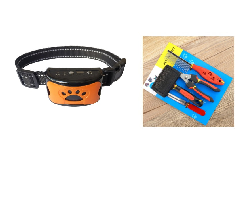Waterproof Electric Dog Training Collar – Remote Control Pet Trainer with Shock, Vibration & Sound