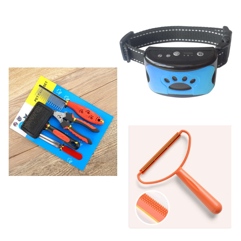 Waterproof Electric Dog Training Collar – Remote Control Pet Trainer with Shock, Vibration & Sound