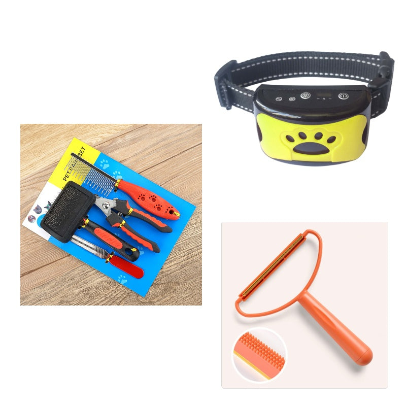 Waterproof Electric Dog Training Collar – Remote Control Pet Trainer with Shock, Vibration & Sound