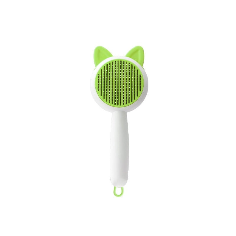 Pet Dog & Cat Brush – Self-Cleaning Hair Remover