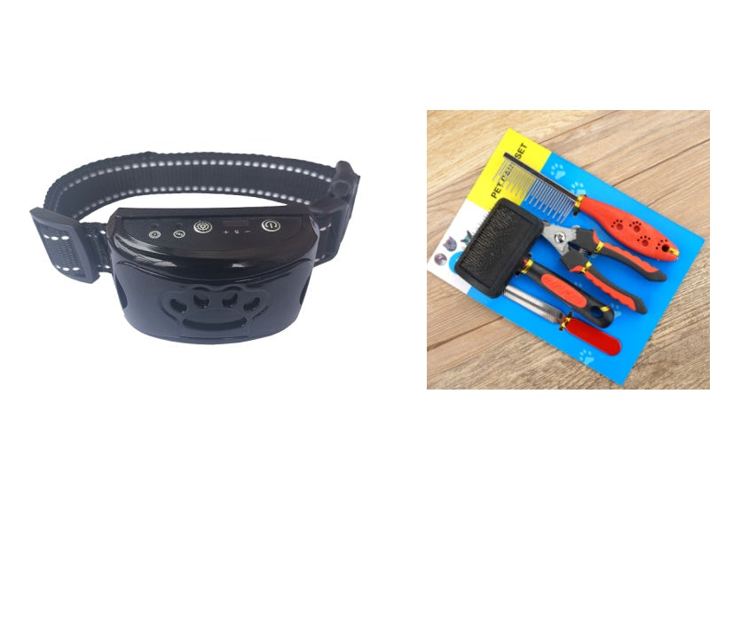 Waterproof Electric Dog Training Collar – Remote Control Pet Trainer with Shock, Vibration & Sound