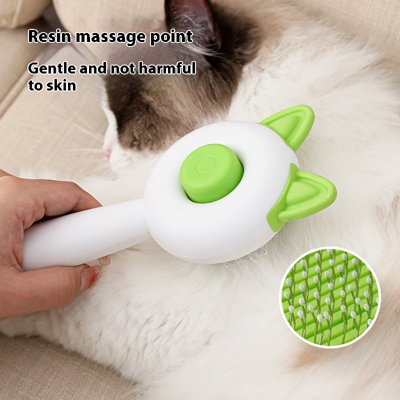 Pet Dog & Cat Brush – Self-Cleaning Hair Remover